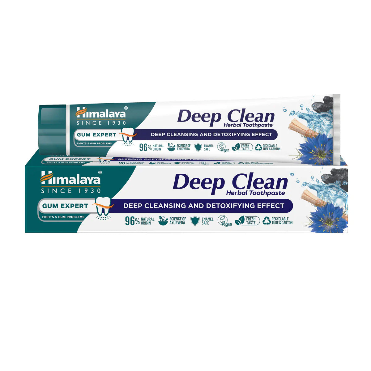 Deep Clean Toothpaste, Himalaya, 75 ml