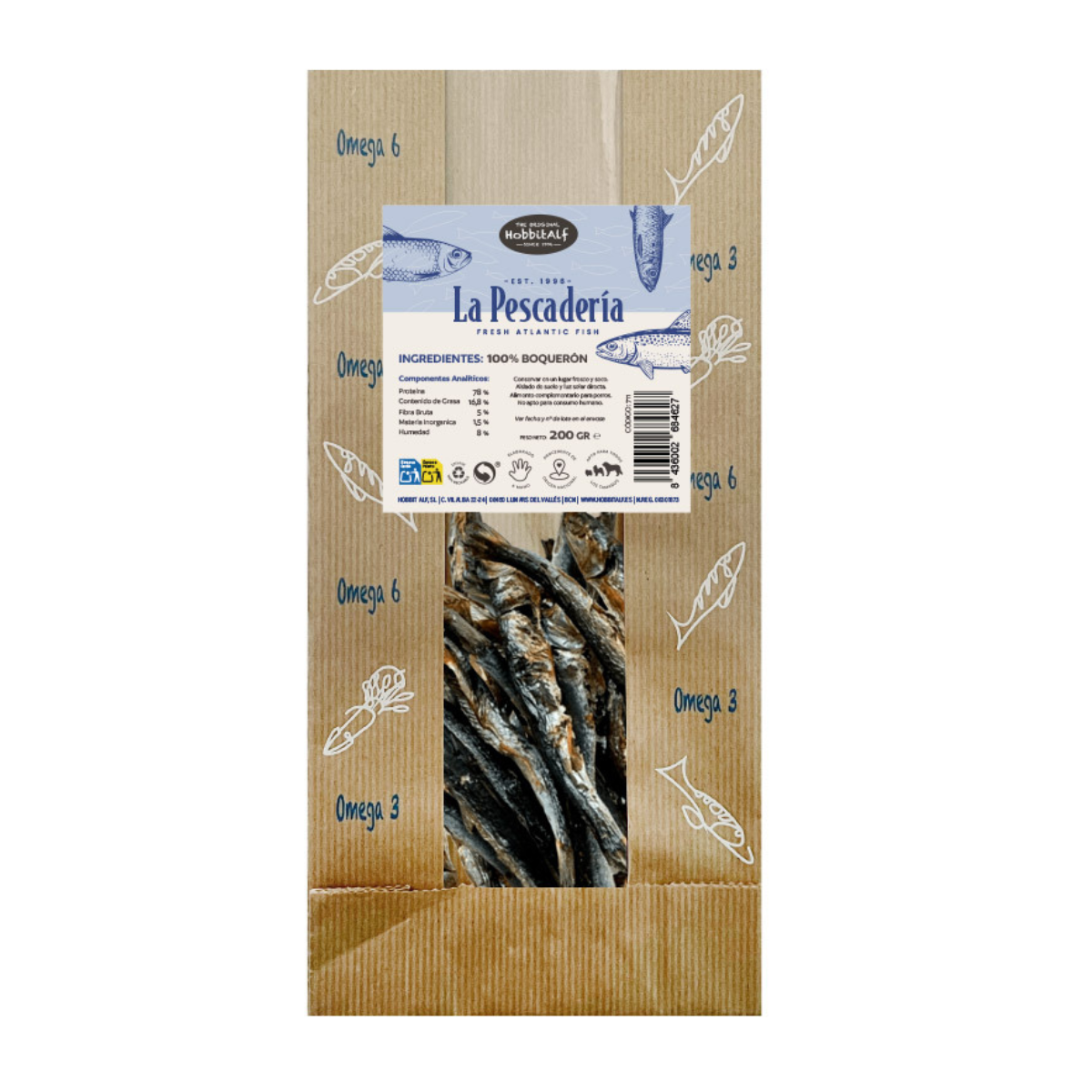 Anchois Hobbitalf 200 g