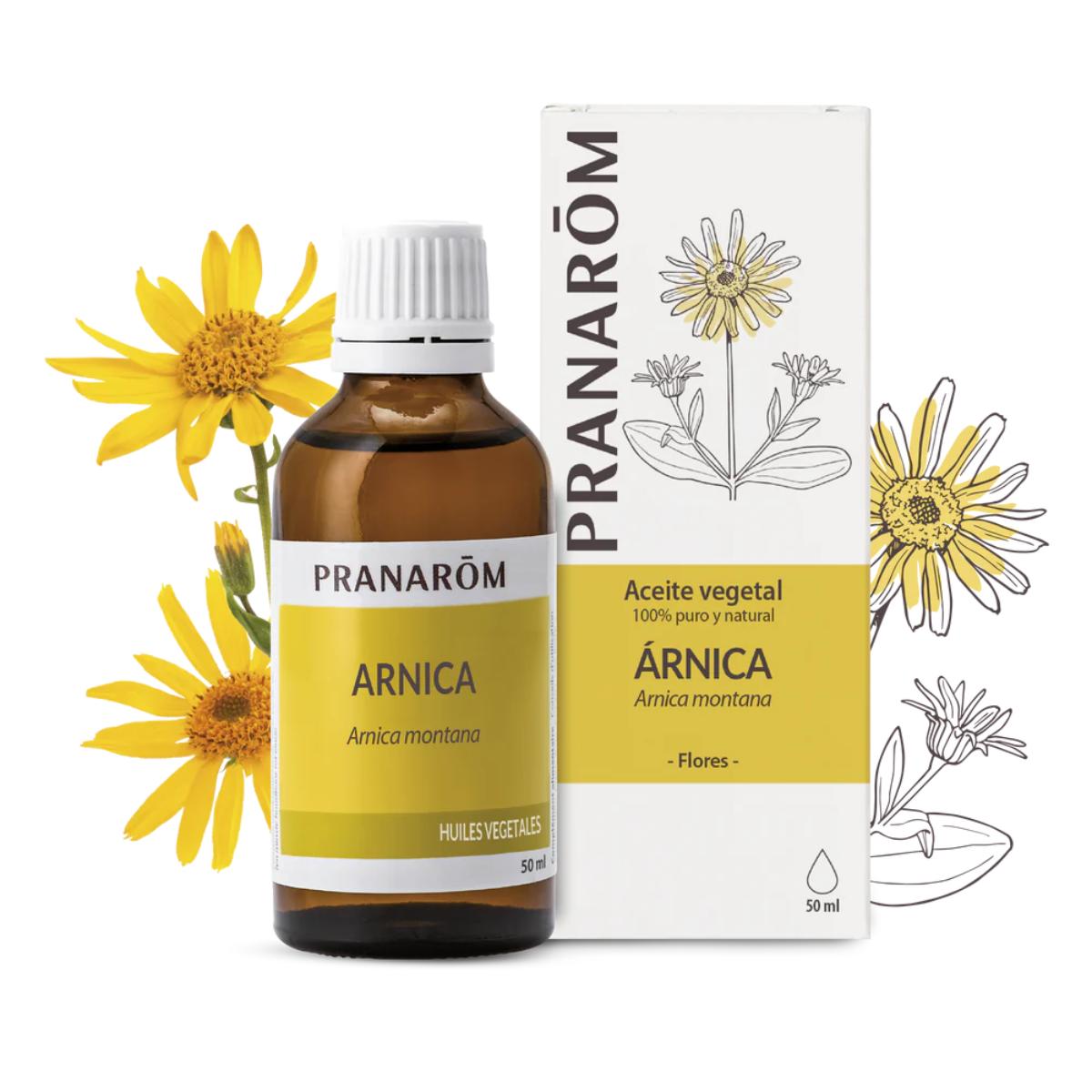 Arnica Vegetable Oil, Pranarôm 50 ml