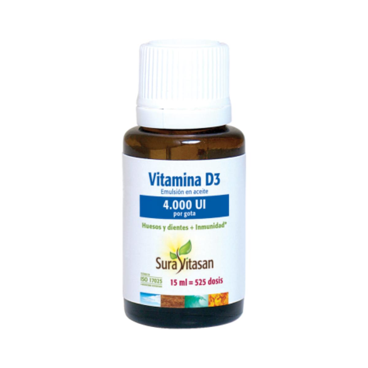 Witamina D3 4000 IU 15 ml SuraVitasan
