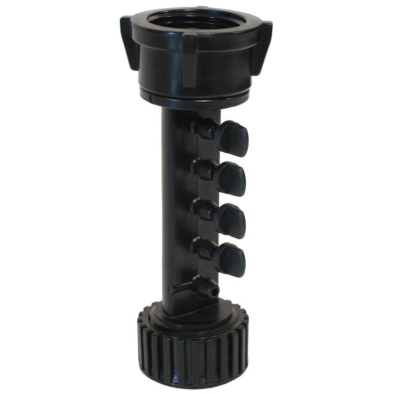 Collettore a vite con 5 uscite indipendenti 3/4