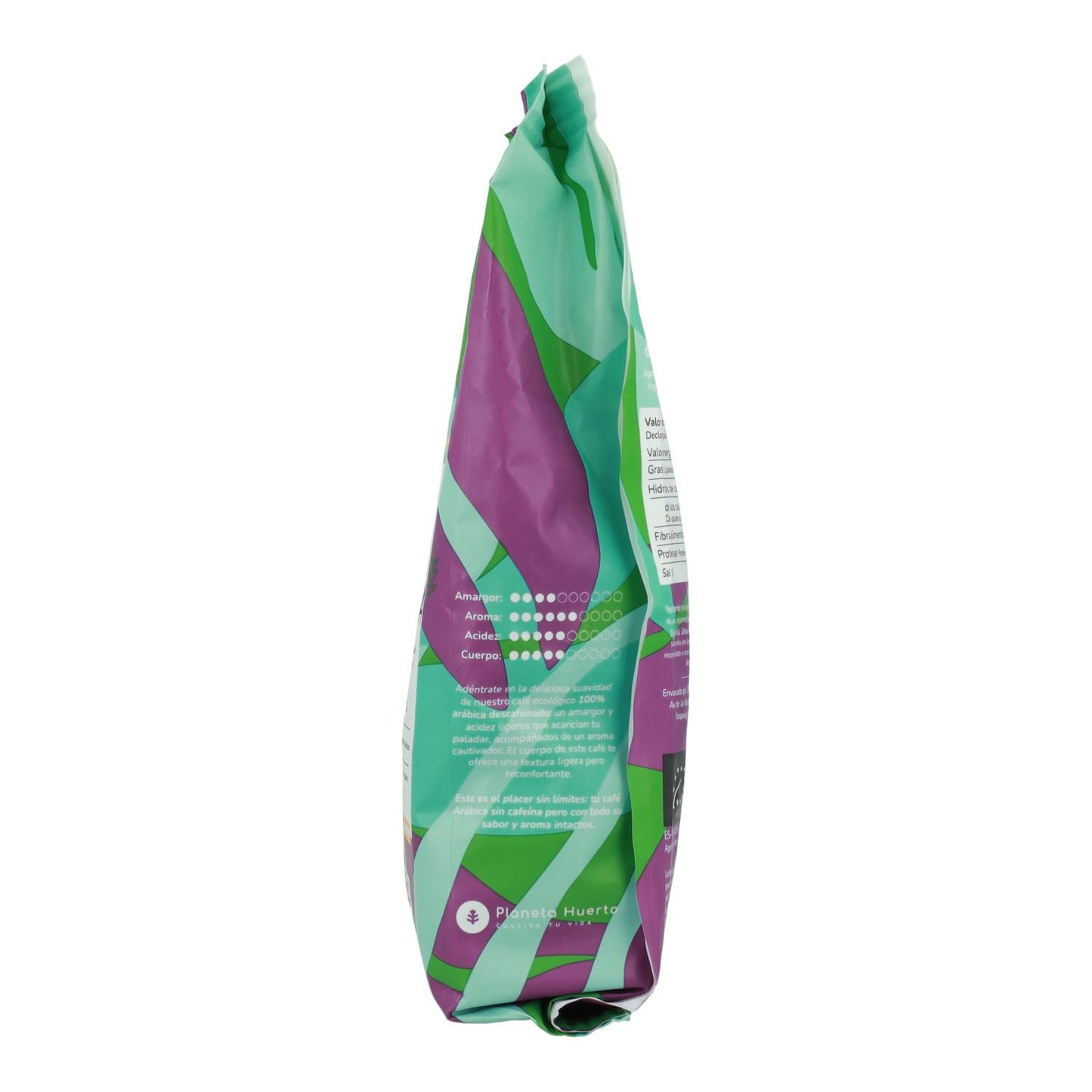 Cafeïnevrije gemalen koffie Eco 100% Arabica Planeta Huerto 250 g