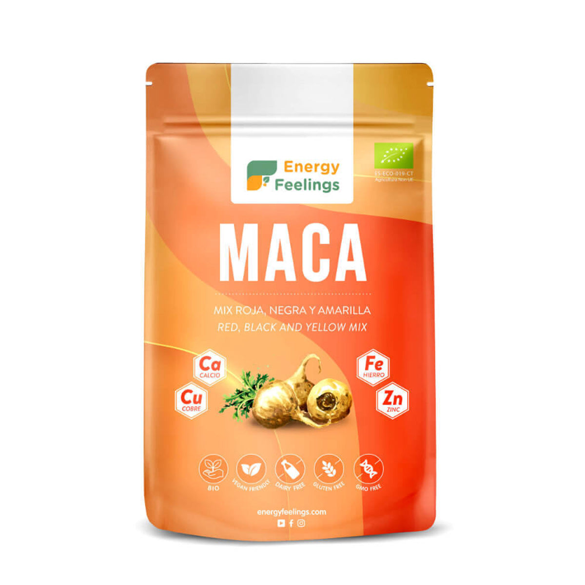 Maca BIO w proszku Energy Feelings 200 g