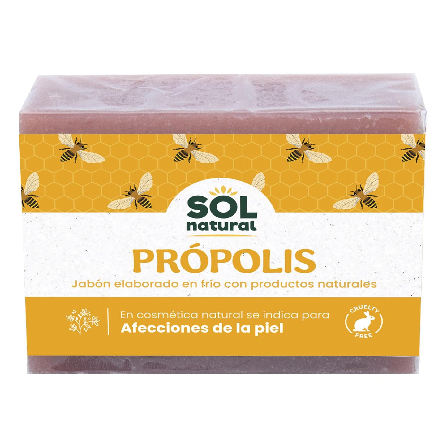 Naturlig propolis-tvål Sol Natural 100 g