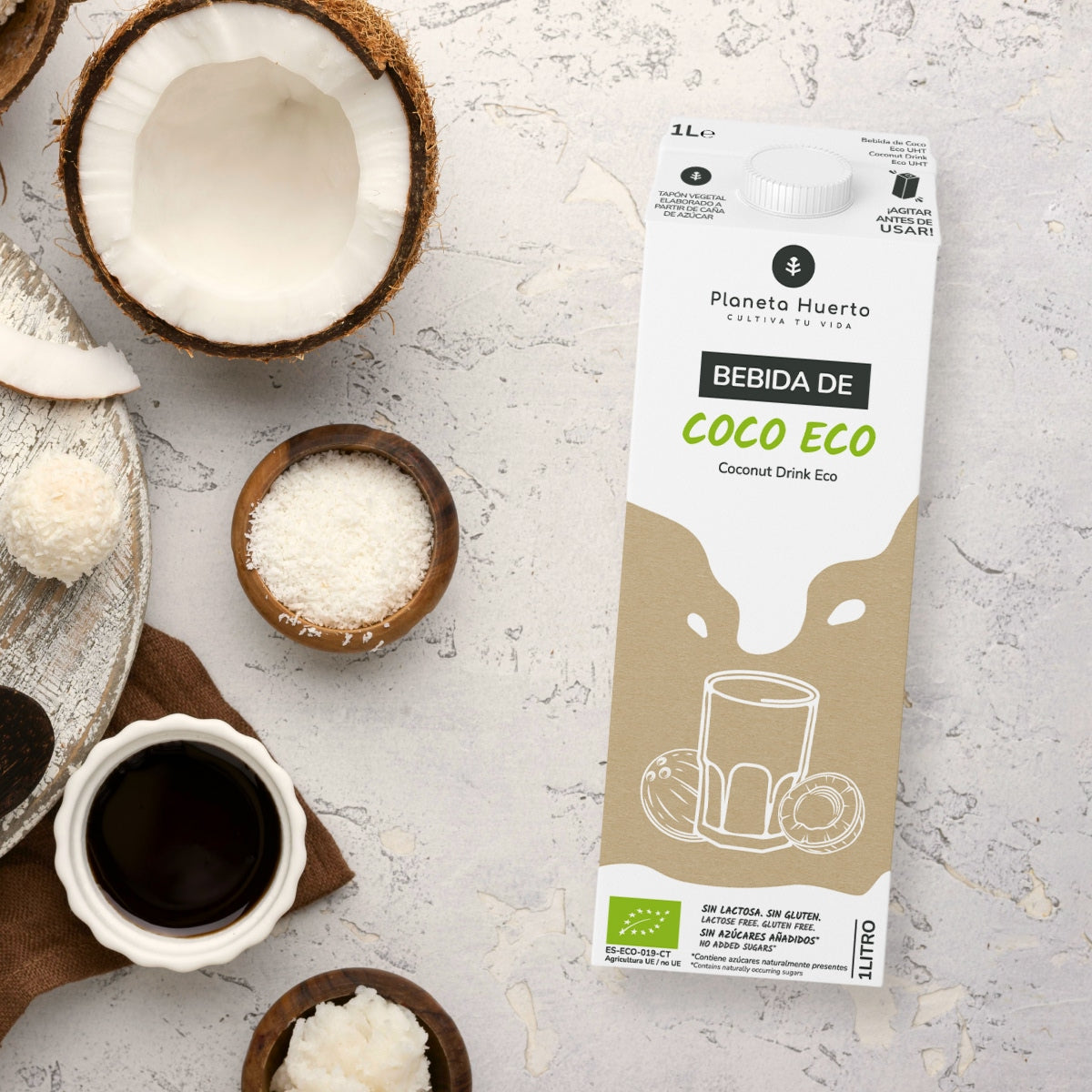 Bebida de Coco Eco Planeta Huerto 1L