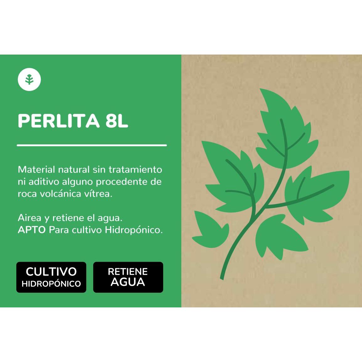 Pack 2xPerlite Planeta Huerto 8 Litres