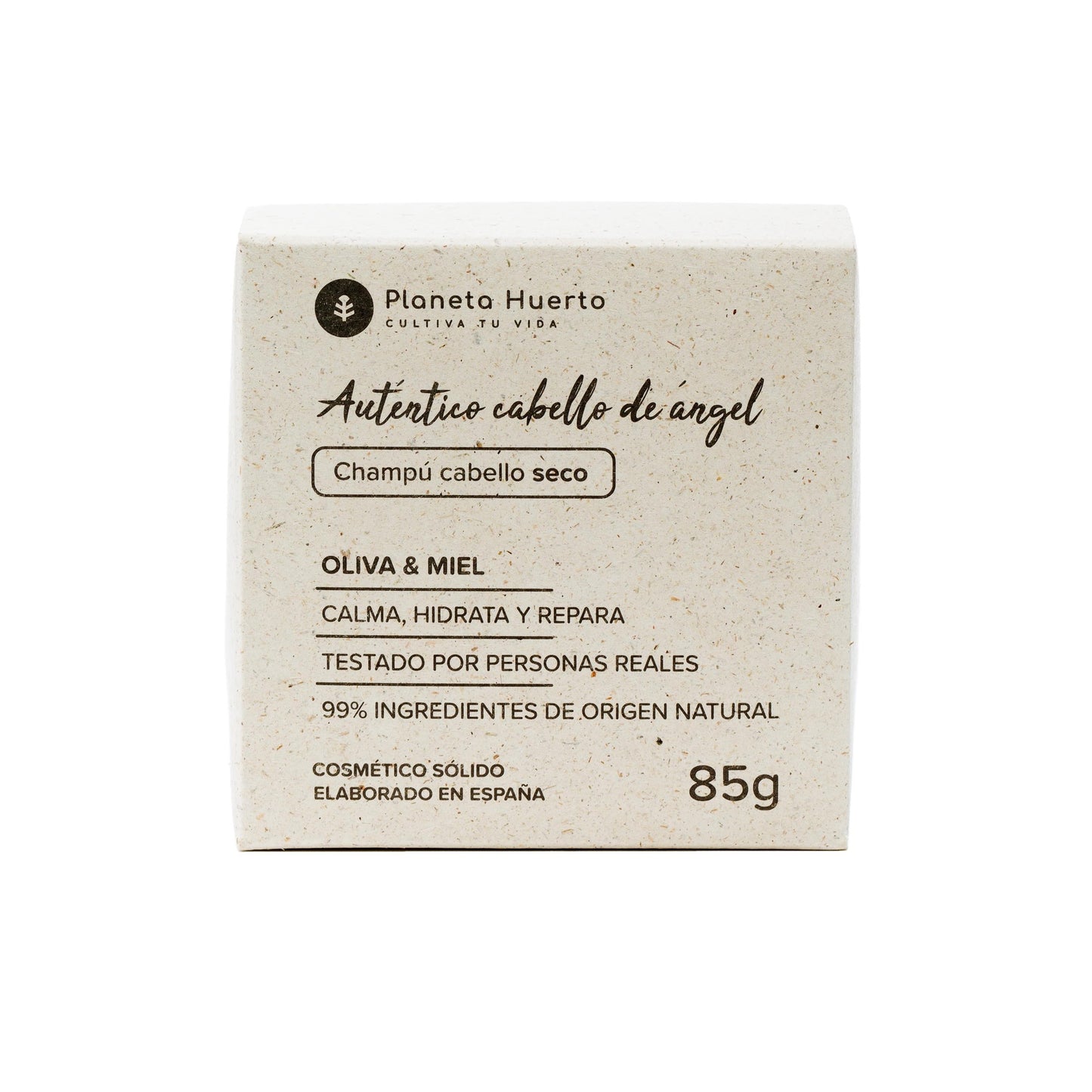 Planeta Huerto Olive & Honey Moisturising Solid Shampoo 85 gr