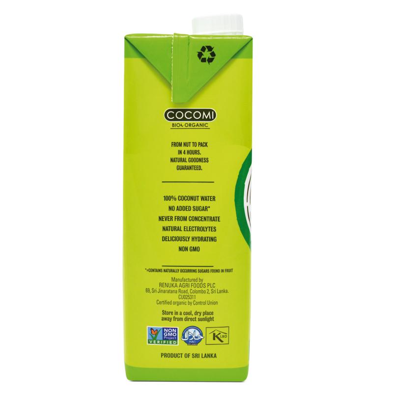 Natuurlijk kokoswater Cocomi Bio 1 L