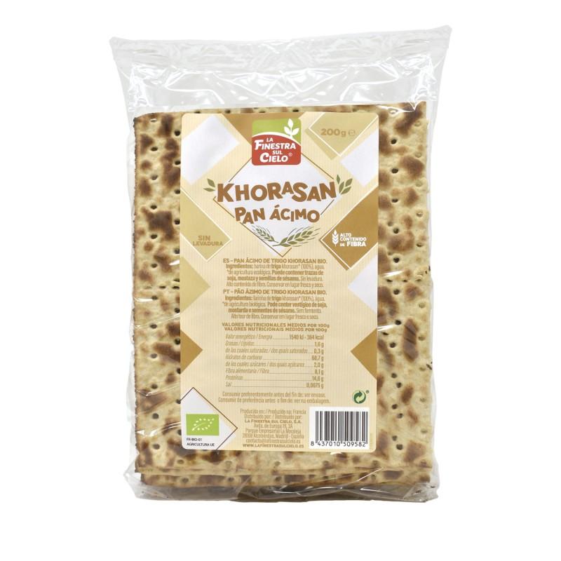 Pane azzimo di grano khorasan KAMUT® BIO La Finestra Sul Cielo 200 g