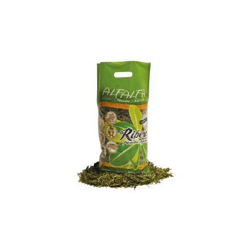 Foin de luzerne pour lapins et rongeurs Ribero 1 kg