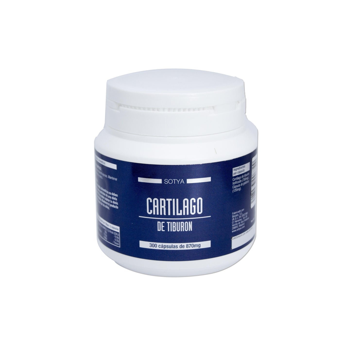 Hajbrosk Sotya 870 mg 300 kapslar