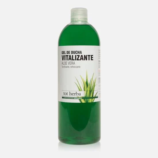 Gel doccia rivitalizzante all'aloe vera 1 L Tot Herba