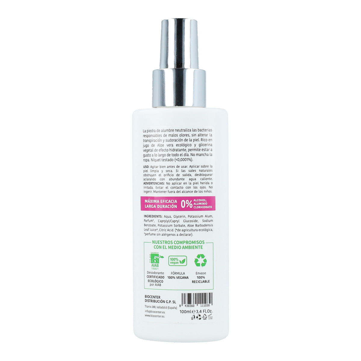 Ekologiczny dezodorant w sprayu Talco Biocenter 100 ml