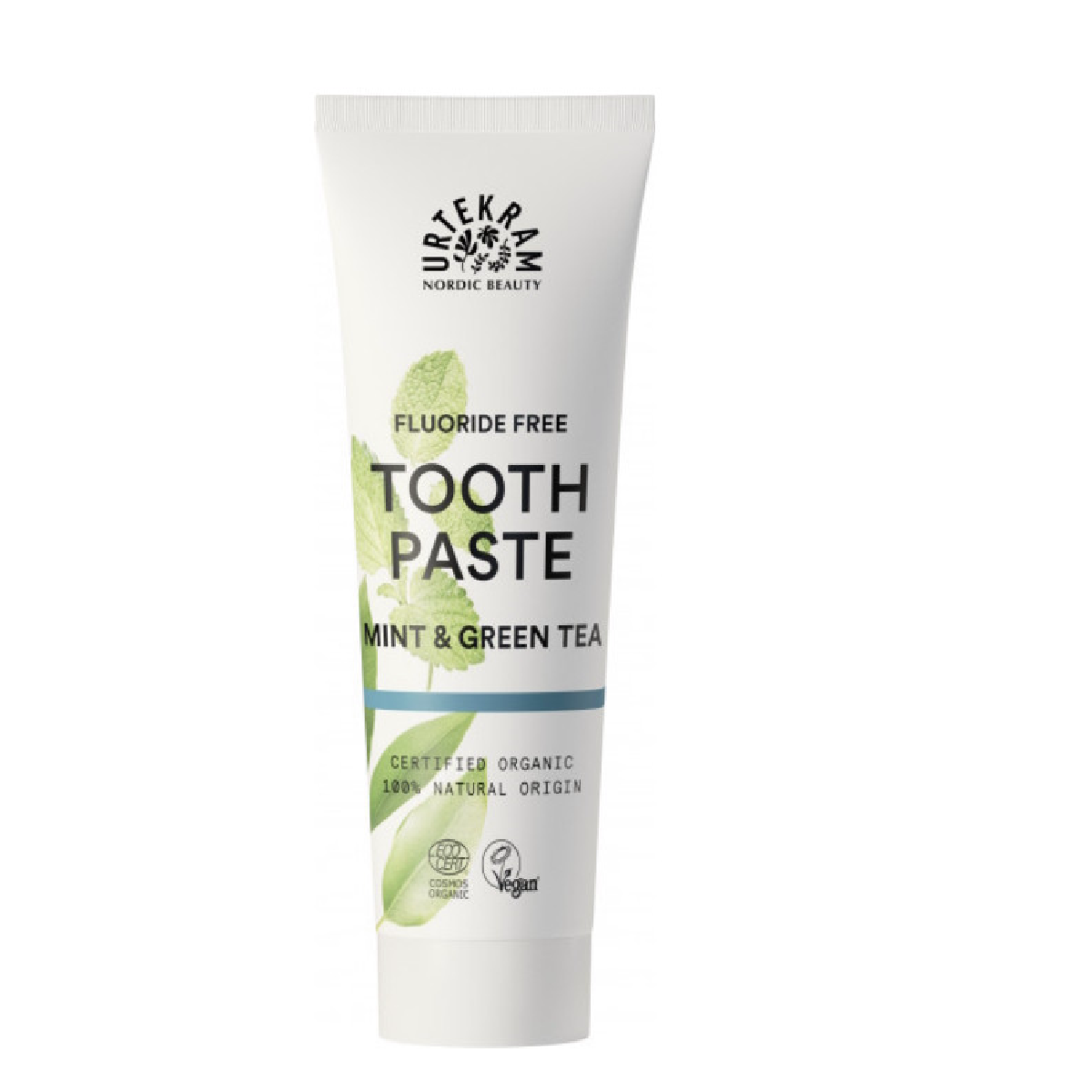 Tandpasta met munt en groene thee Urtekram 75 ml