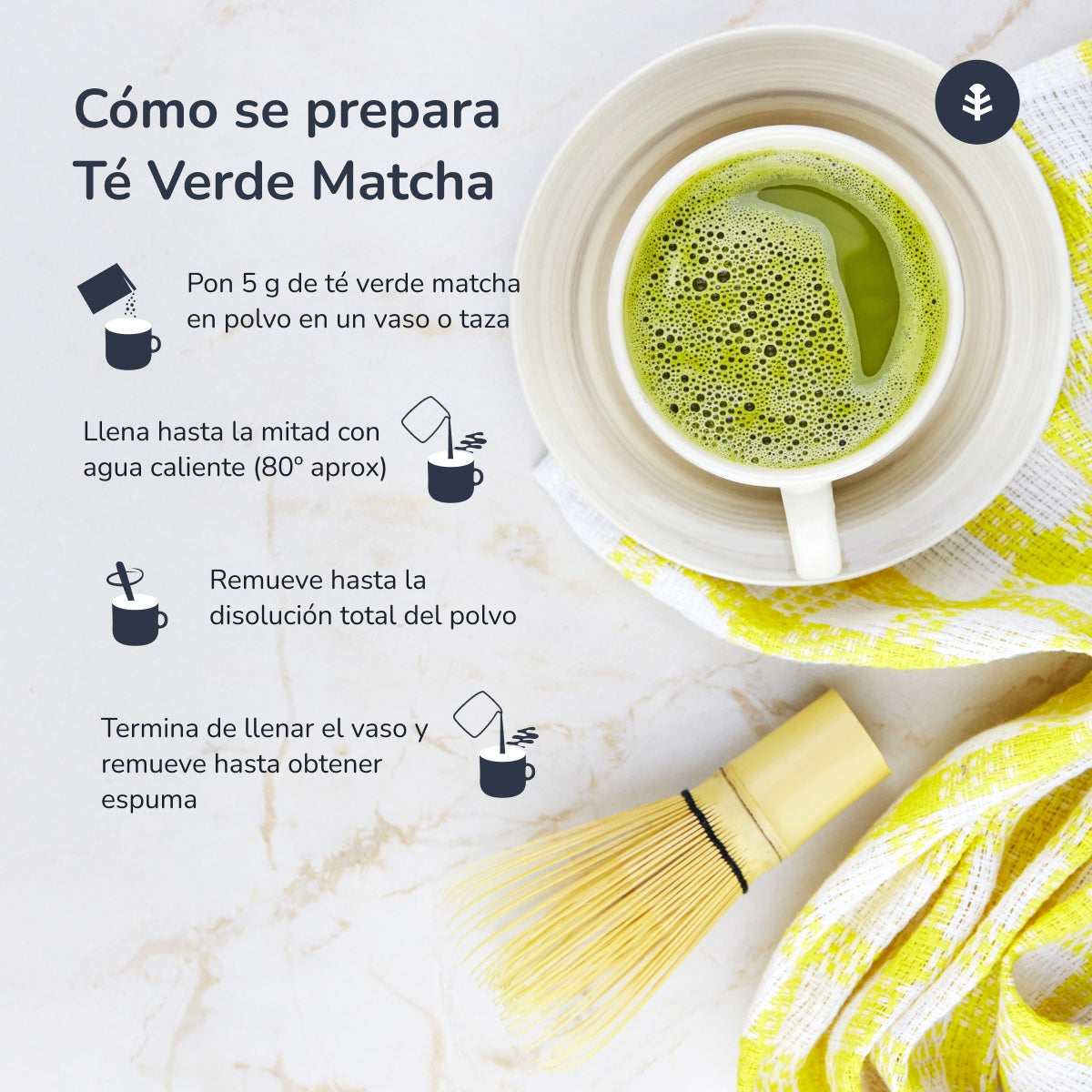 3xPack Thé Matcha en poudre ECO Planeta Huerto 70 g