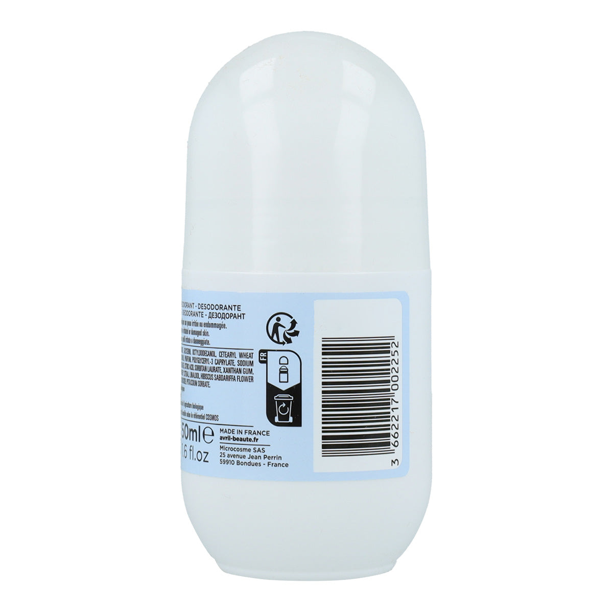 Pakiet promocyjny 2x organiczny dezodorant w kulce dla kobiet Avril 50 ml