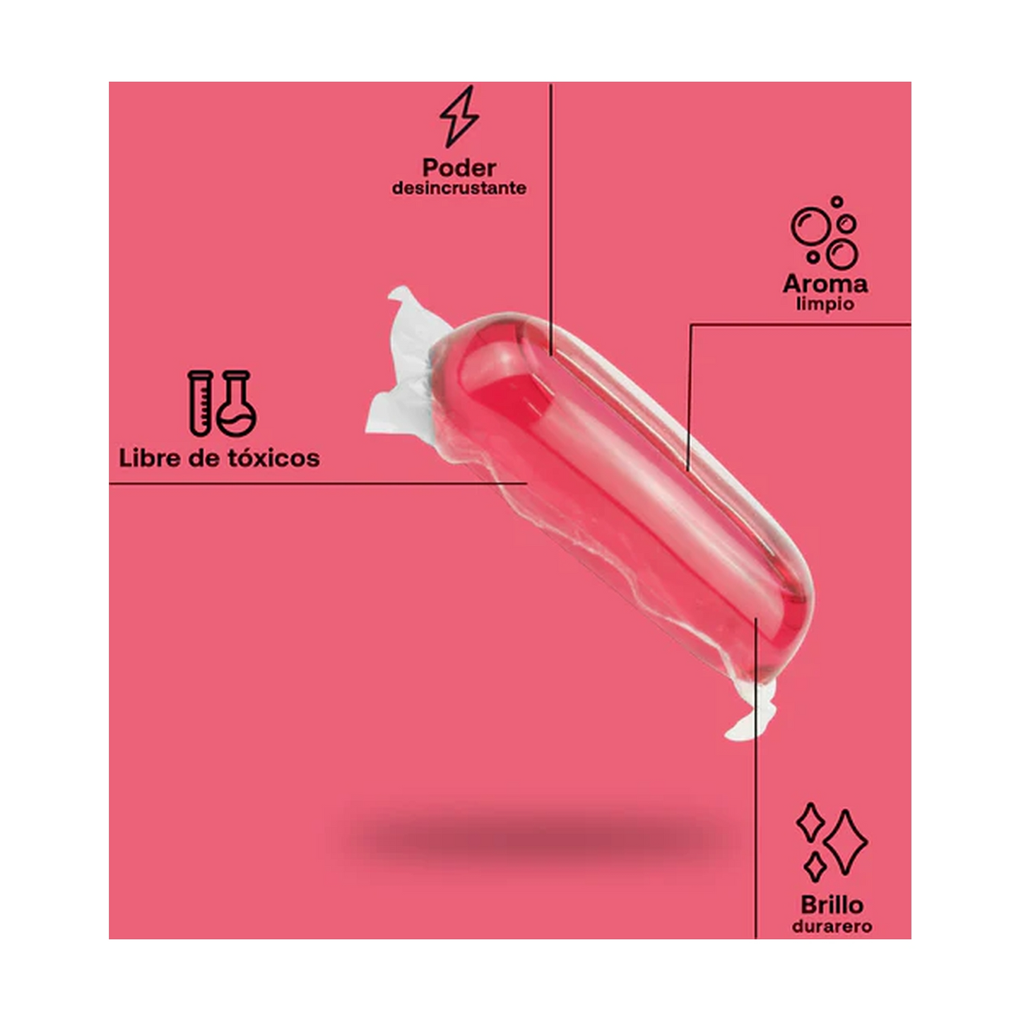 Flopp Water-Soluble Toilet Cleaner Refill 2 Capsules