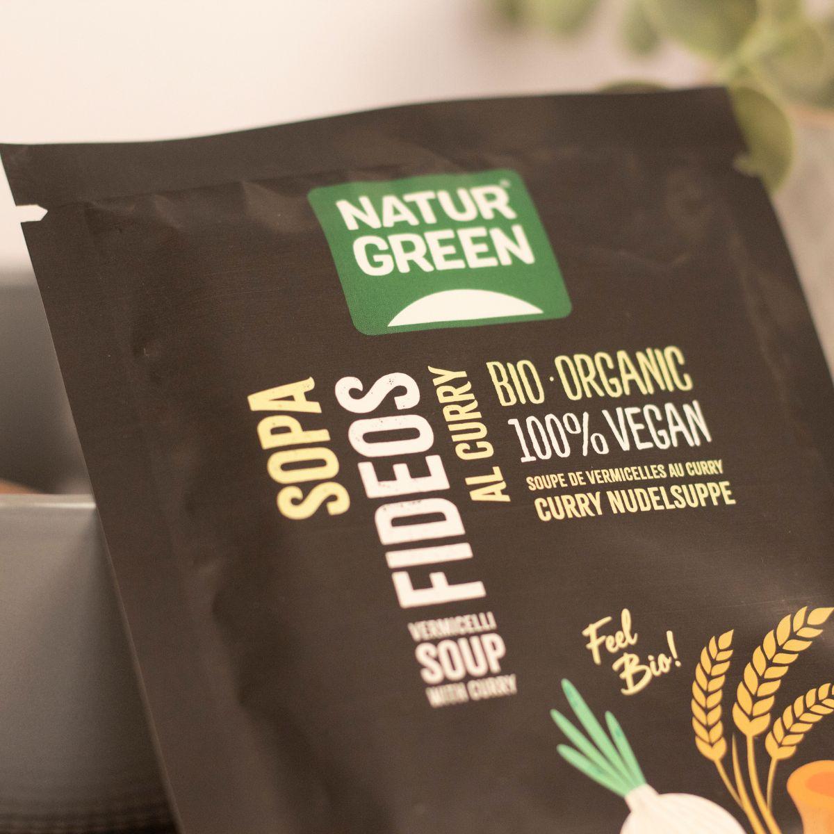 Naturgreen Curry-Nudelsuppe, 40 g