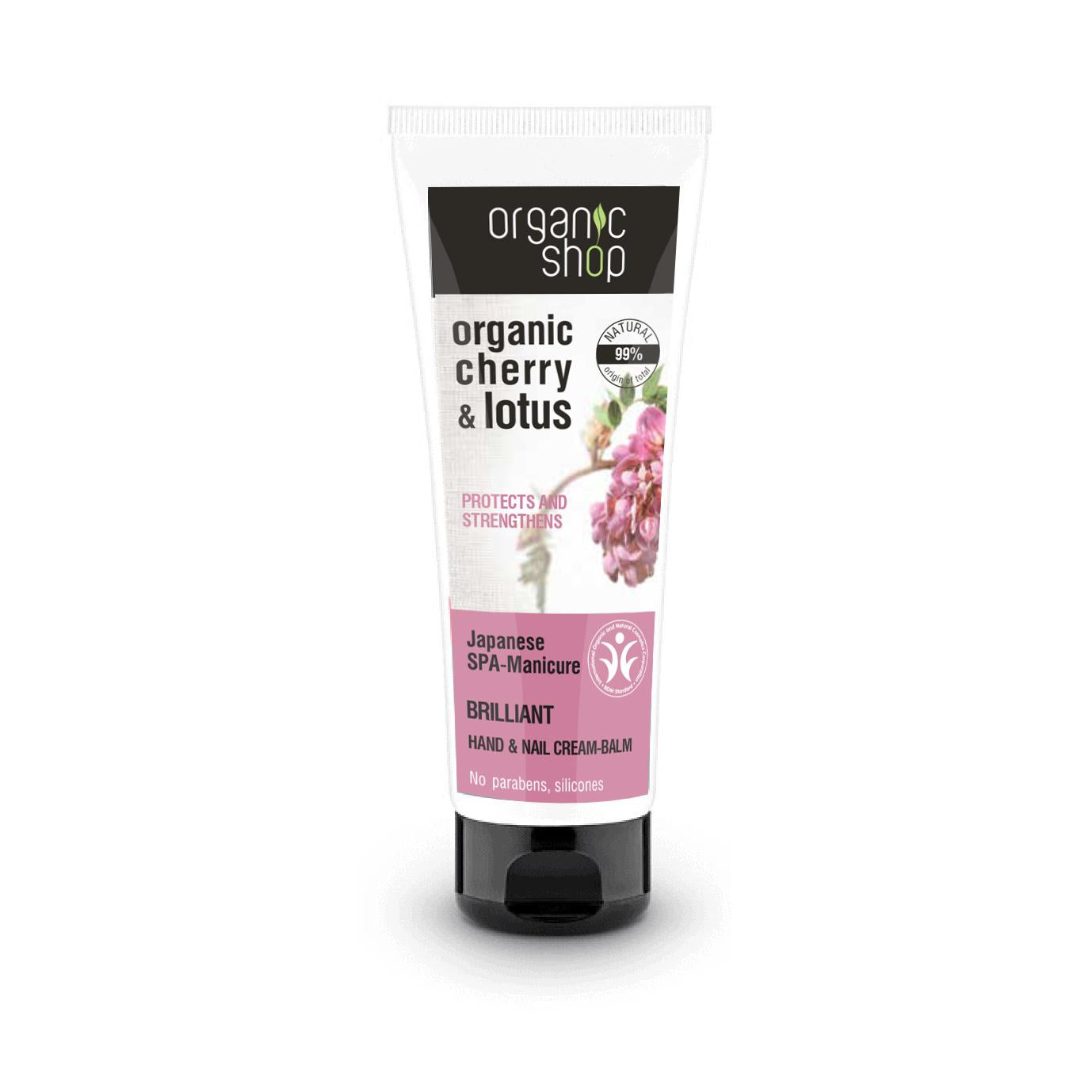 Baume protecteur pour les mains et les ongles Japanese Spa-Manicure Organic Shop 75 ml