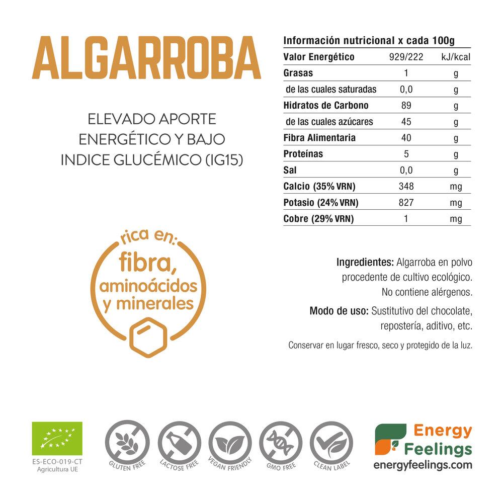 Proszek z chleba świętojańskiego Energy Feelings 1 kg