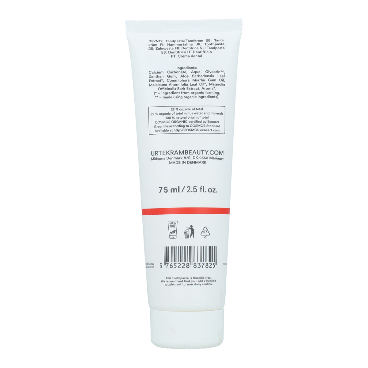 Zahnpasta Teebaum UrteKram 75 ml