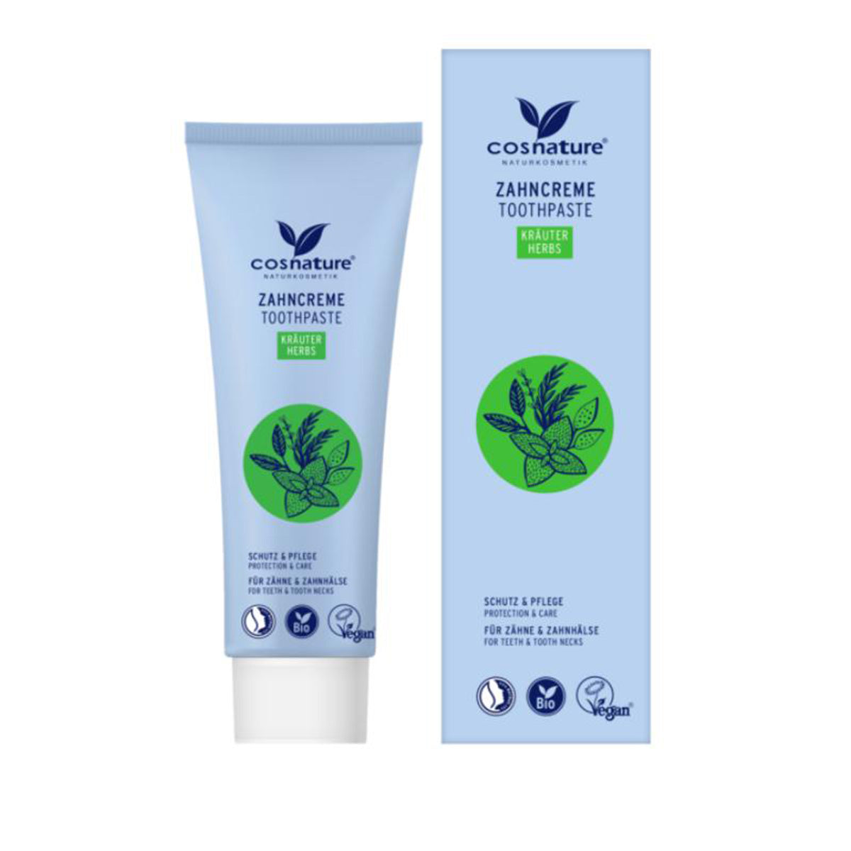 Pasta do zębów z fluorem i miętą BIO, Cosnature, 75 ml