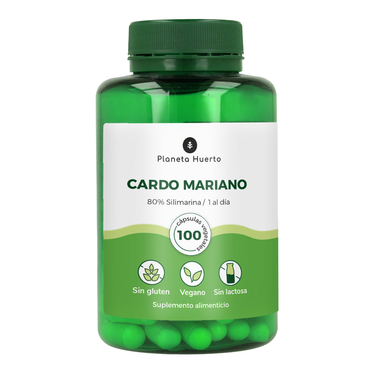 Cardo Mariano Planeta Huerto 100 cápsulas