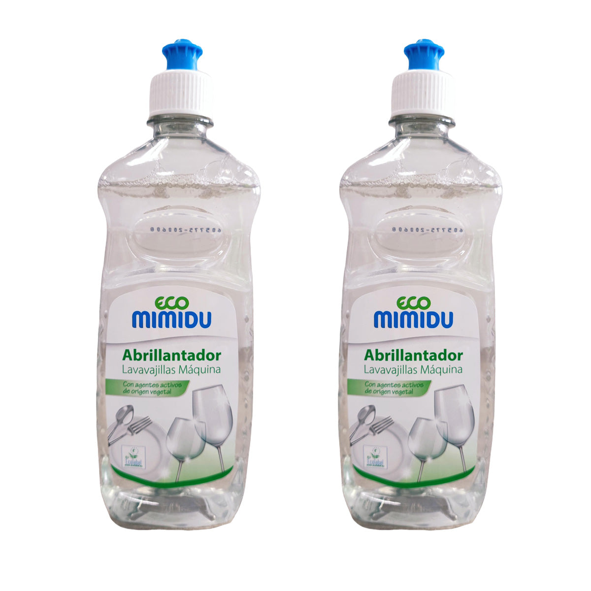 Zestaw 2x nabłyszczacz do zmywarek Mimidu ECO 500 ml