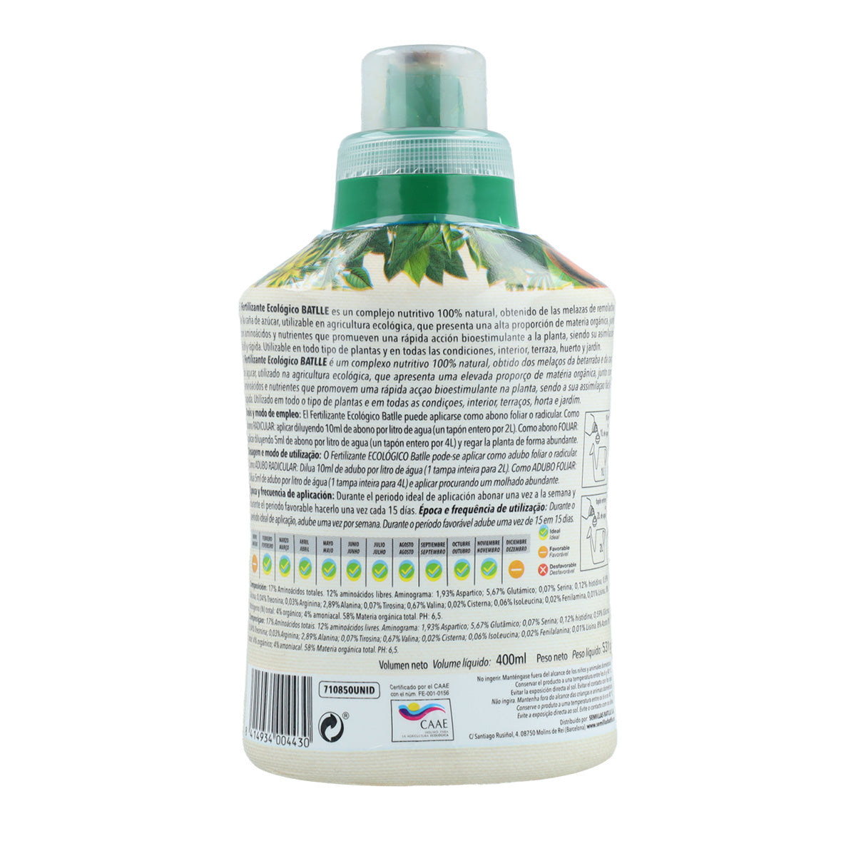 Ökologischer Universaldünger Batlle 400 ml