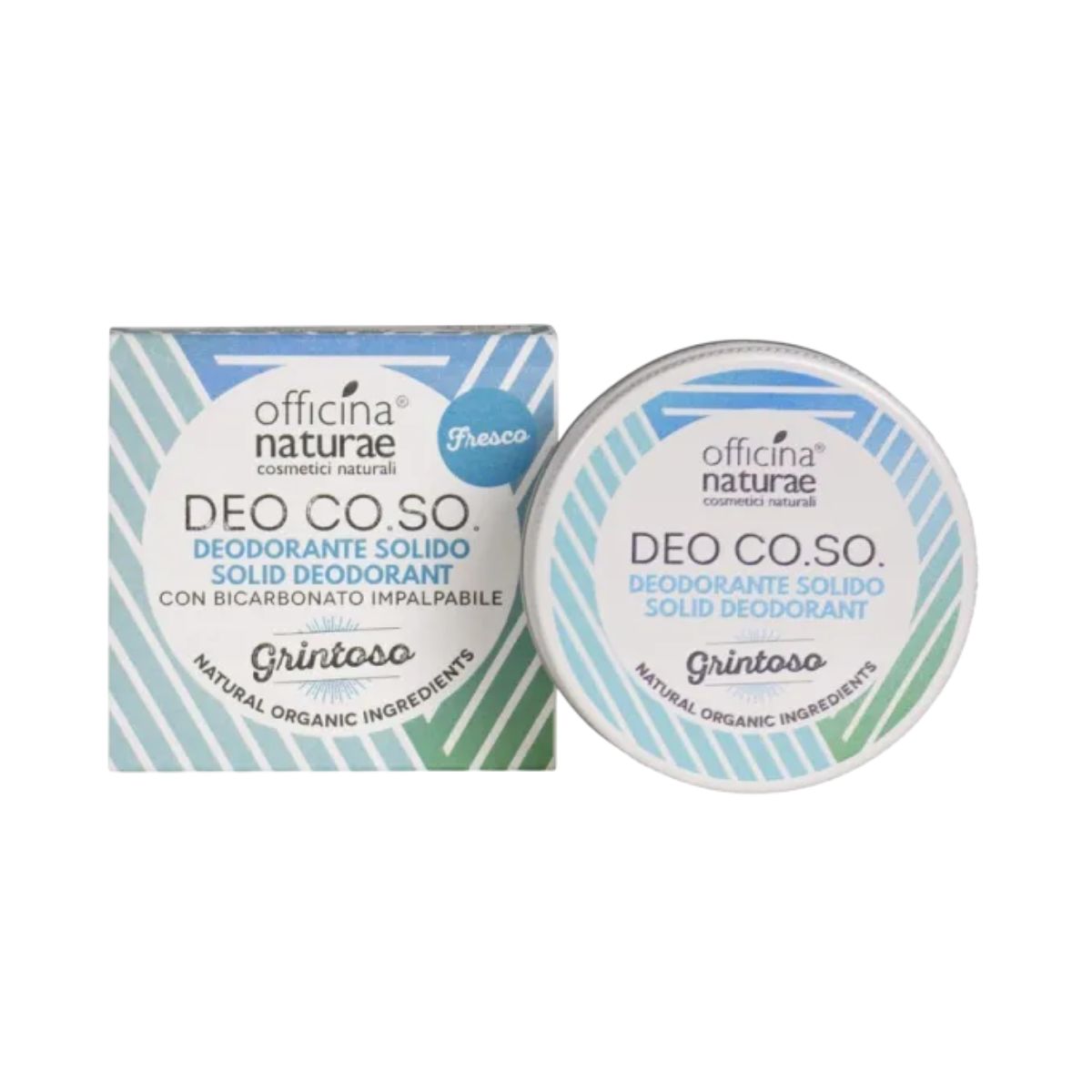 Deodorante solido Grintoso CO.SO. 50 ml Vegan Ecologico Officina Naturae