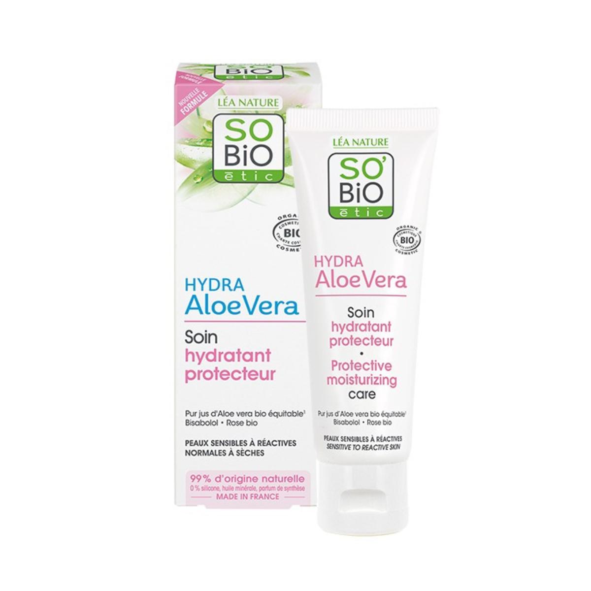Crema idratante protettiva So'Bio étic 50 ml.