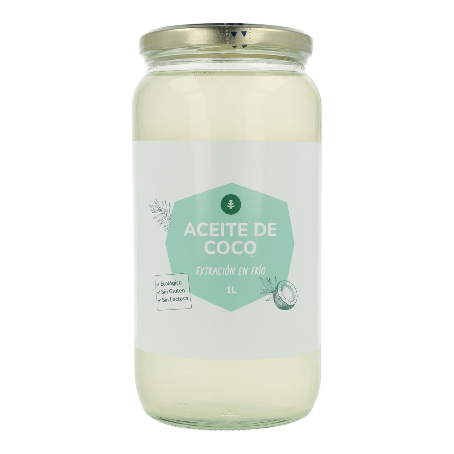Natives Kokosnussöl ECO Planeta Huerto 1L