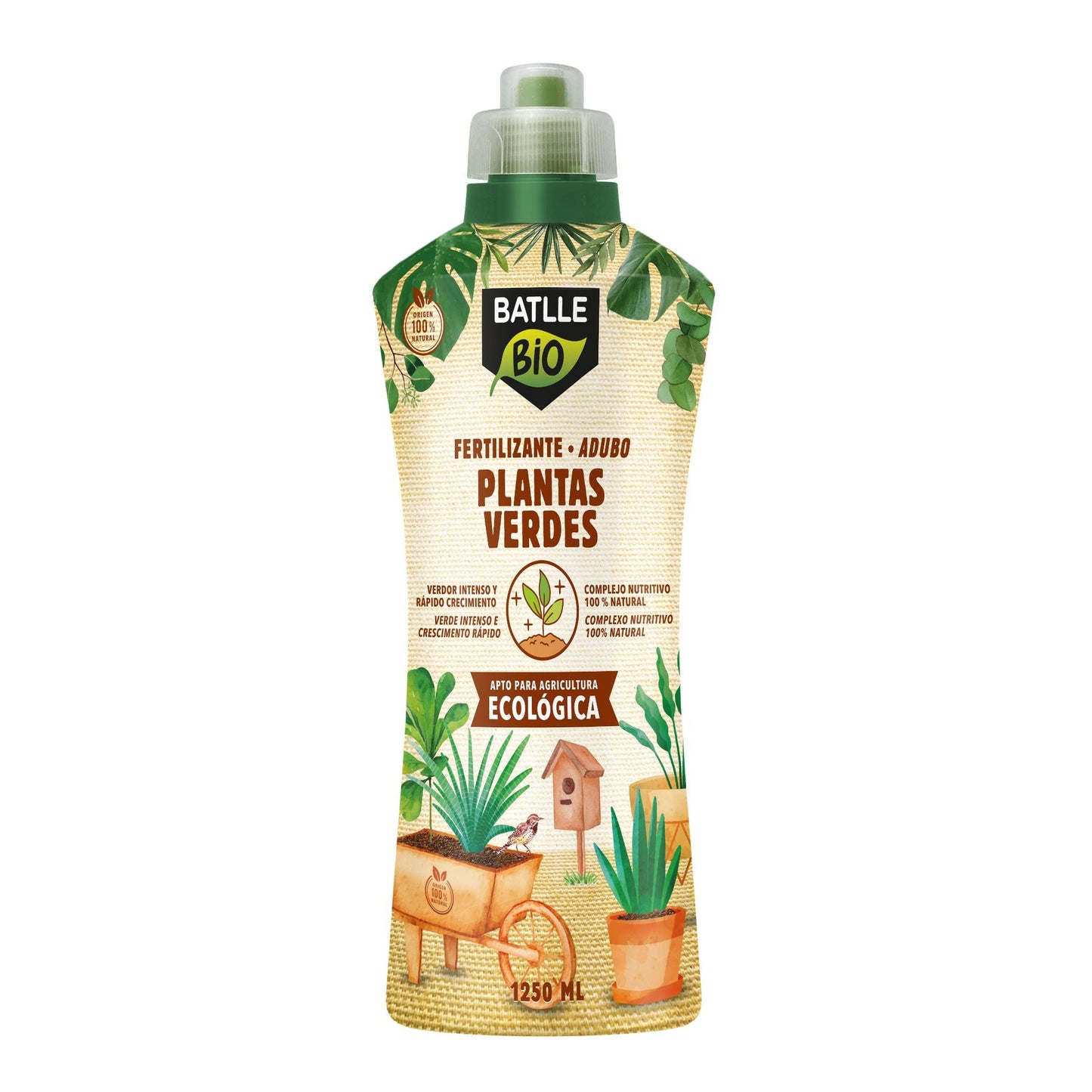Engrais pour plantes vertes Batlle Bio 1250 ml
