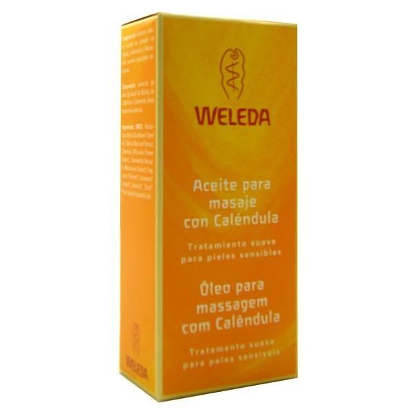 Weleda massageolie met calendula, 100 ml