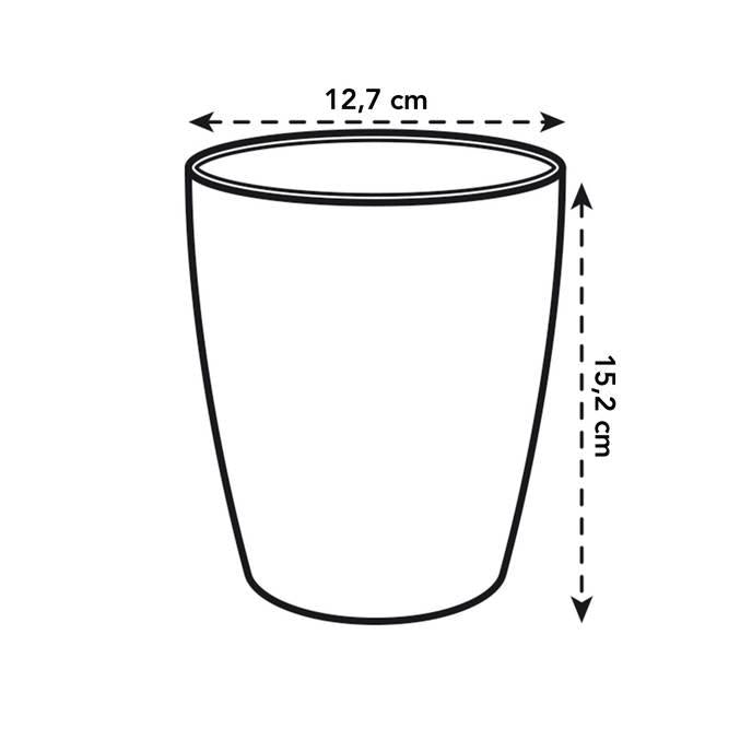Brussels High Elho Translucent Orchid Pot
