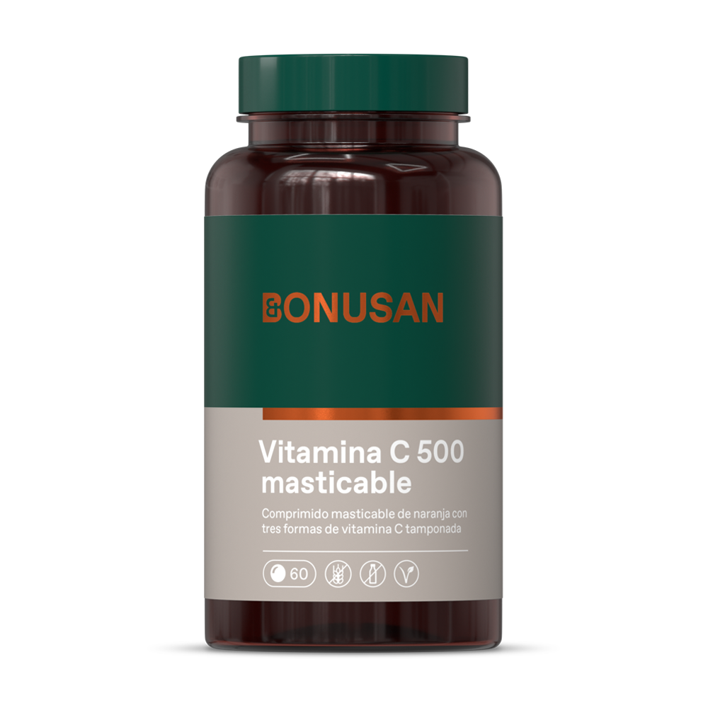 Bonusan Chewable Vitamin C 500 60 Tablets