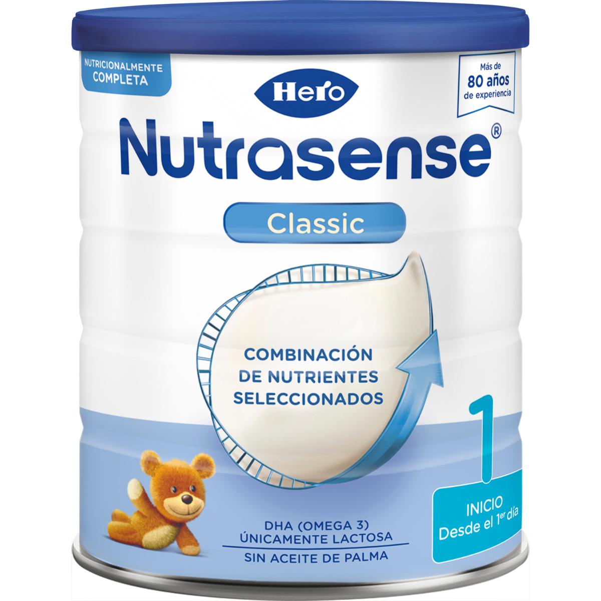 Säuglingsmilch Hero Nutrasense Classic 1 800 g.