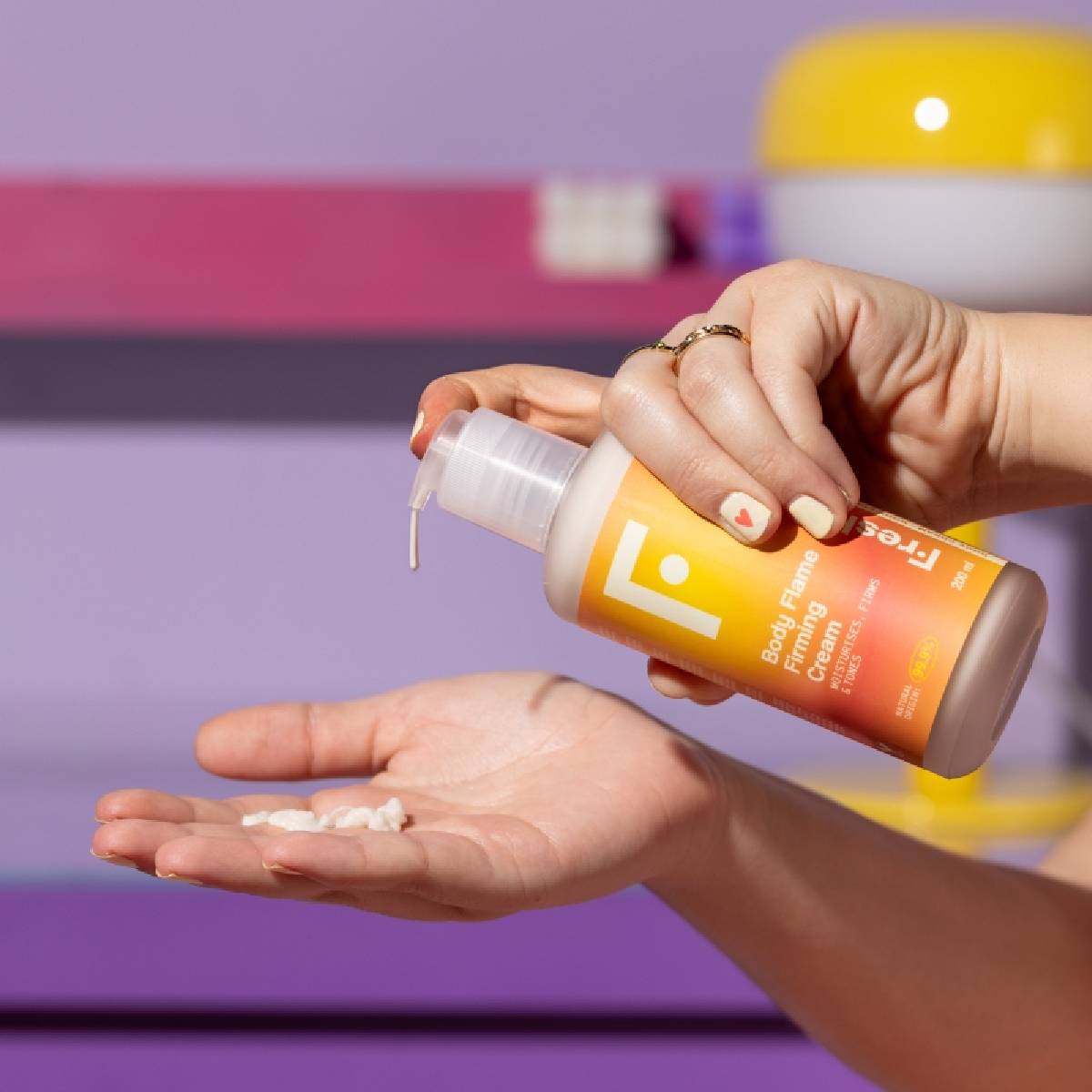 Crème raffermissante Body Flame Freshly 200 ml