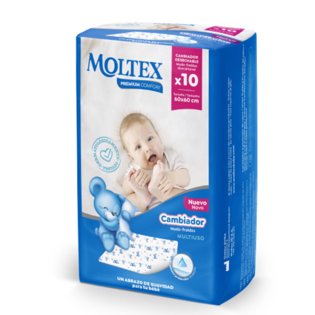 Moltex Premium Comfort N2 Wickelunterlage (60 x 60 cm) 10 Stück