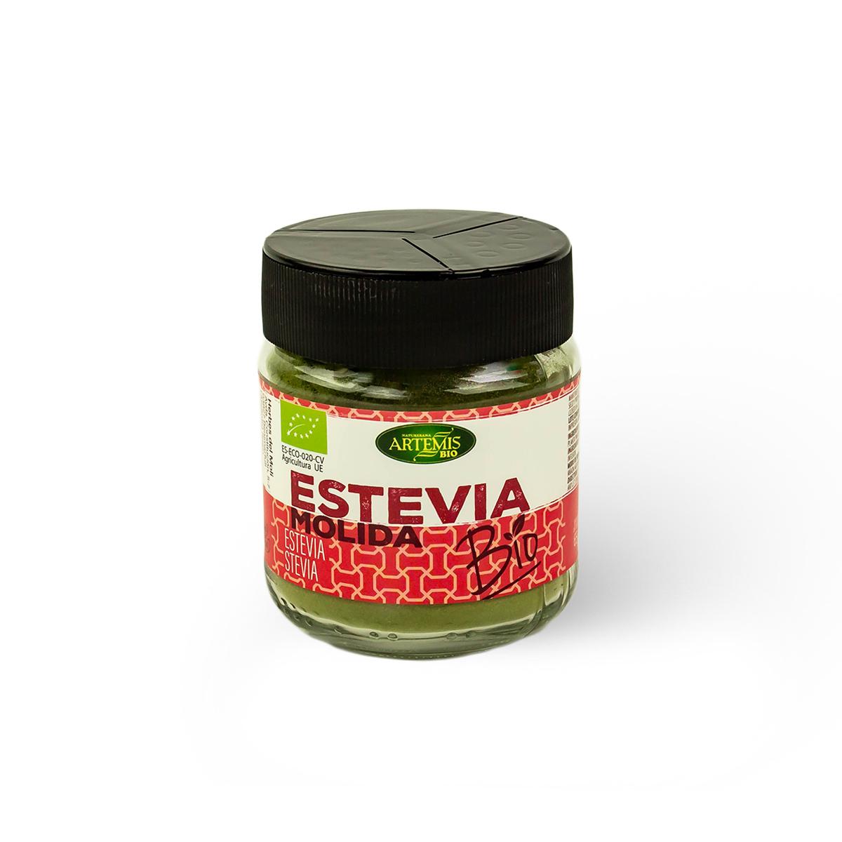 Gemalen stevia voor thee Artemis Bio 65 g