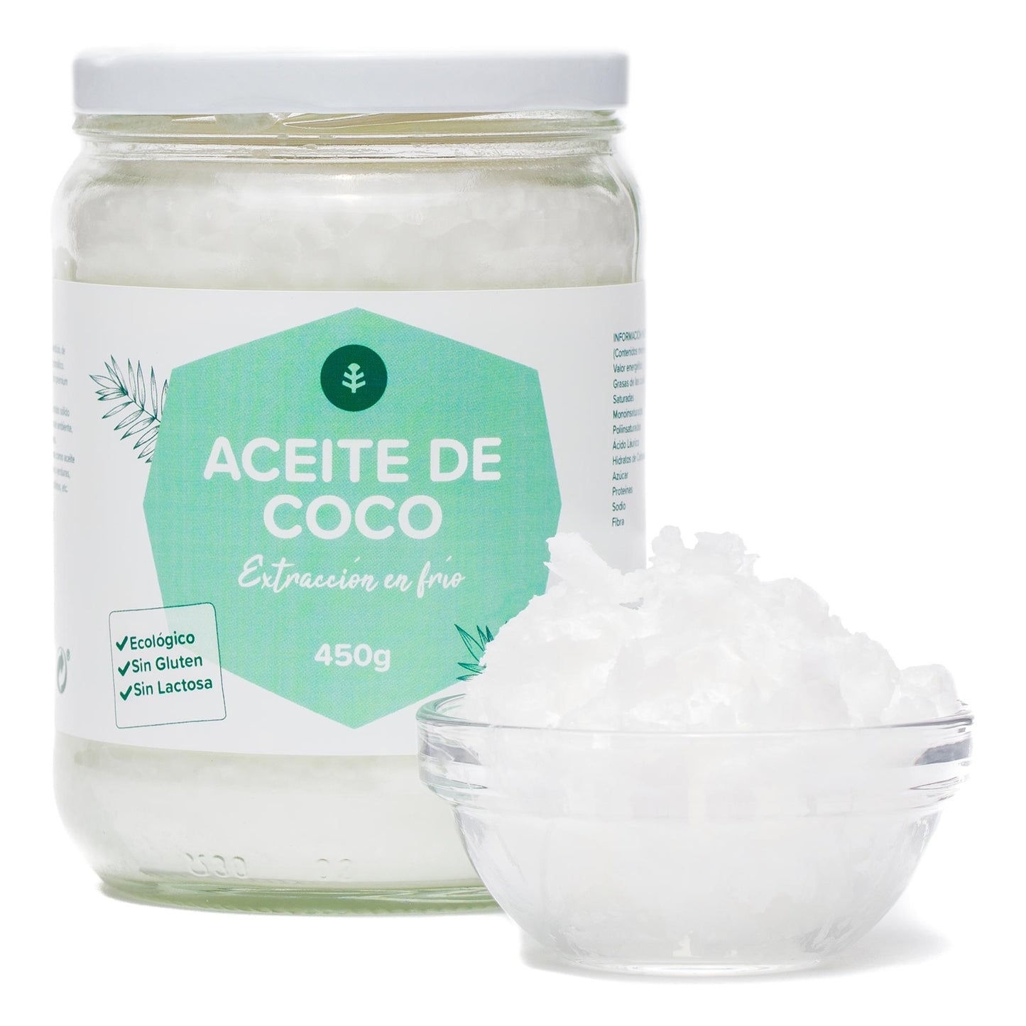 Olio di cocco vergine ECO Planeta Huerto 500 ml