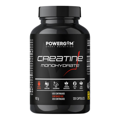 Créatine Powergym 120 gélules