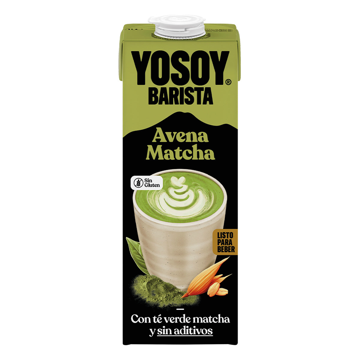 6er-Pack Matcha-Getränk Yosoy 1 l