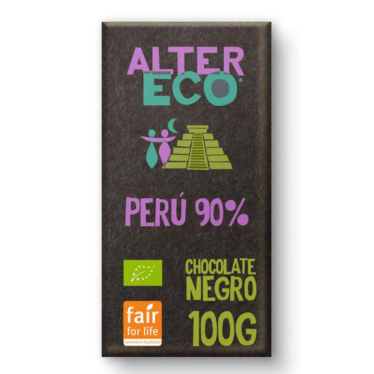 Zartbitterschokolade Peru 90 % Bio Altereco 100 g