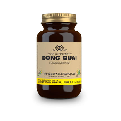 Dong Quai (Angelica sinensis), 100 cápsulas vegetales