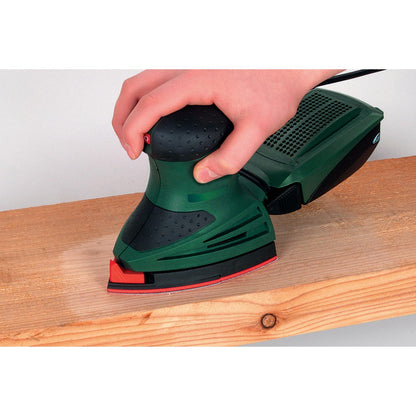 Feuilles abrasives adhésives pour ponceuses multifonctions Wolfcraft 95 mm 80