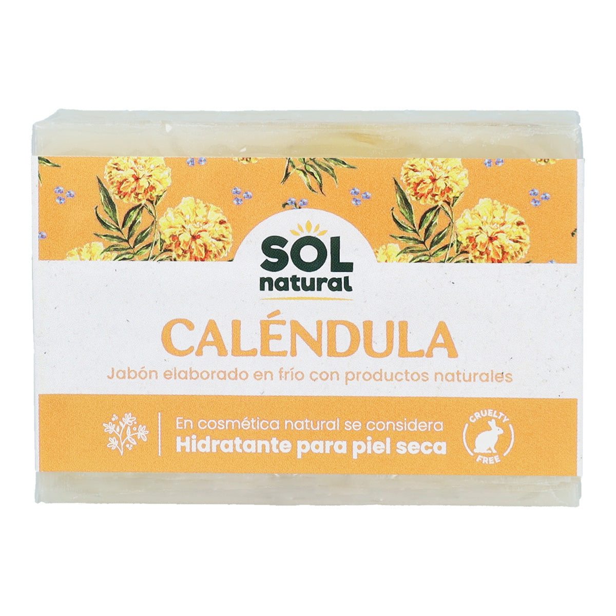 Natürliche Seife mit Ringelblume Sol Natural 100 g