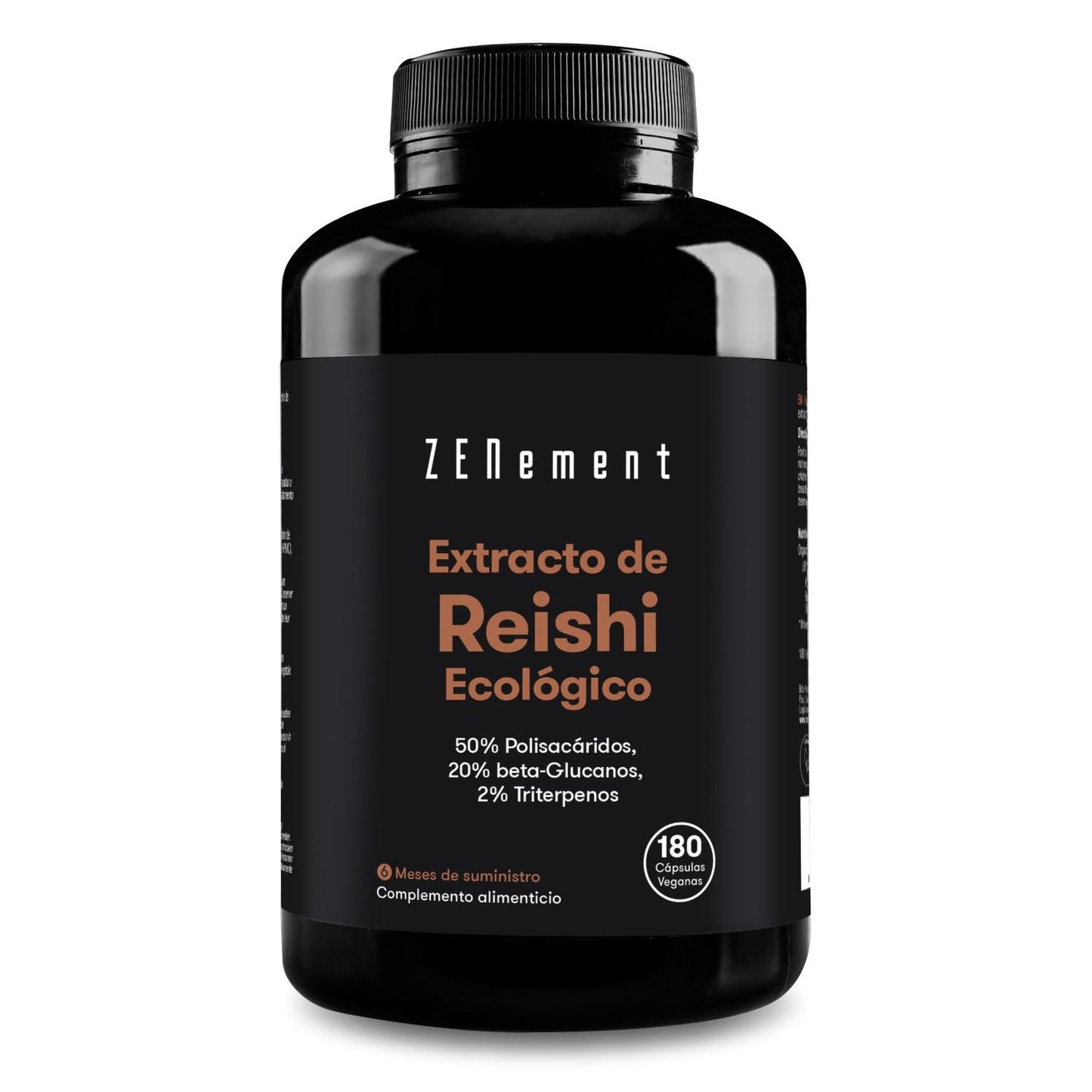 Estratto di Reishi biologico 12000 mg  Zenement, 180 compresse