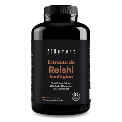 Estratto di Reishi biologico 12000 mg  Zenement, 180 compresse