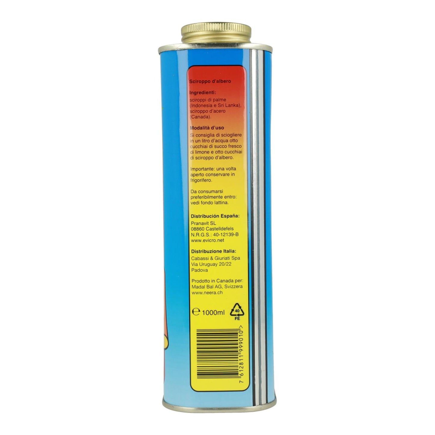 Zuiverende siroop van Madal Bal-sap 500 ml